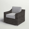 Living Source International Fully Assembled Patio Chair with Cushions